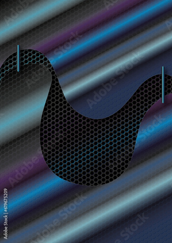 Layout Buntmetall  Glas
