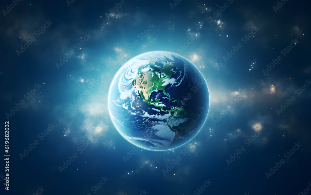 Fototapeta premium earth in space