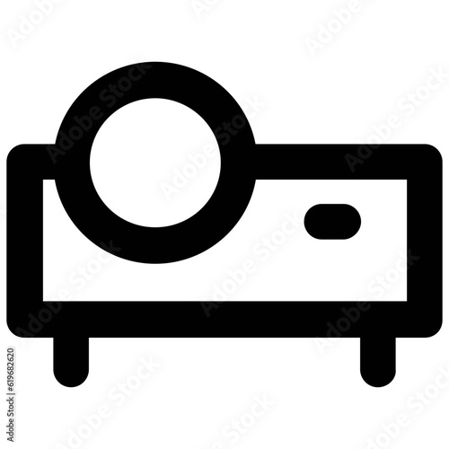 Pack of Media and Electronic Machines Line Icons

