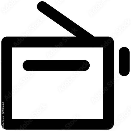 Pack of Media and Electronic Machines Line Icons

