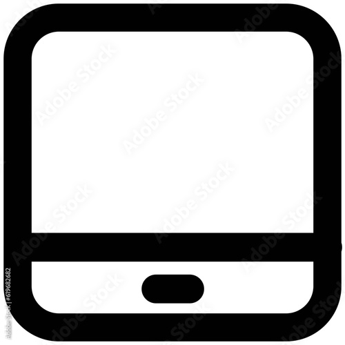 Pack of Media and Electronic Machines Line Icons

