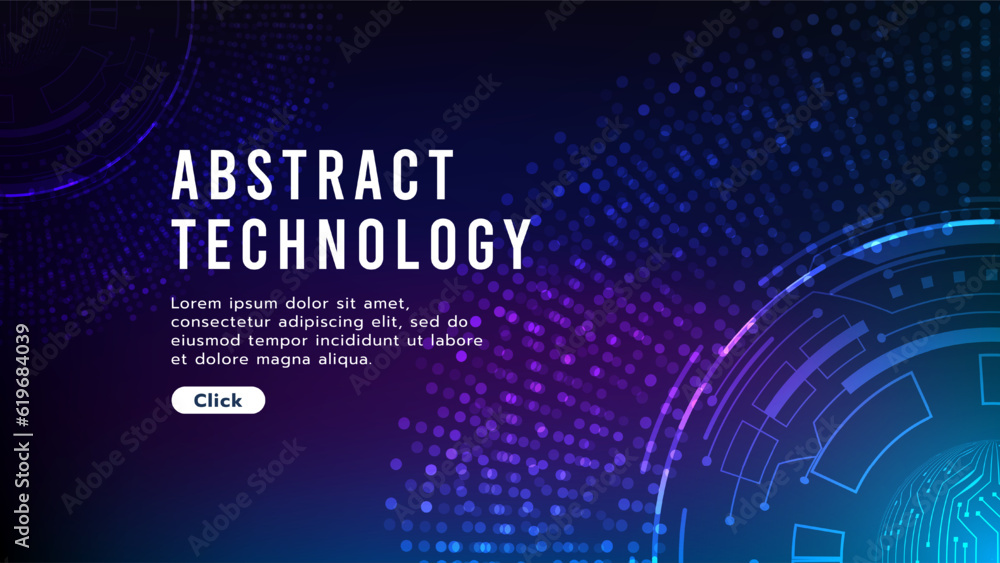 Hi-tech digital technology futuristic circuit digital. Abstract futuristic curve digital line design.Modern futuristic design.Digital landscape pattern technology.Vector illustration.