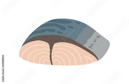 さばの切り身のイラスト