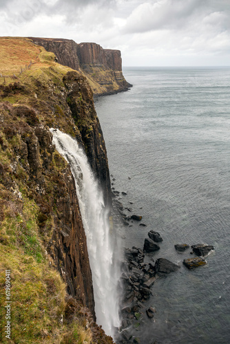 Mealt Waterfall and Kilt Rock, Isle of Skye, Scotland