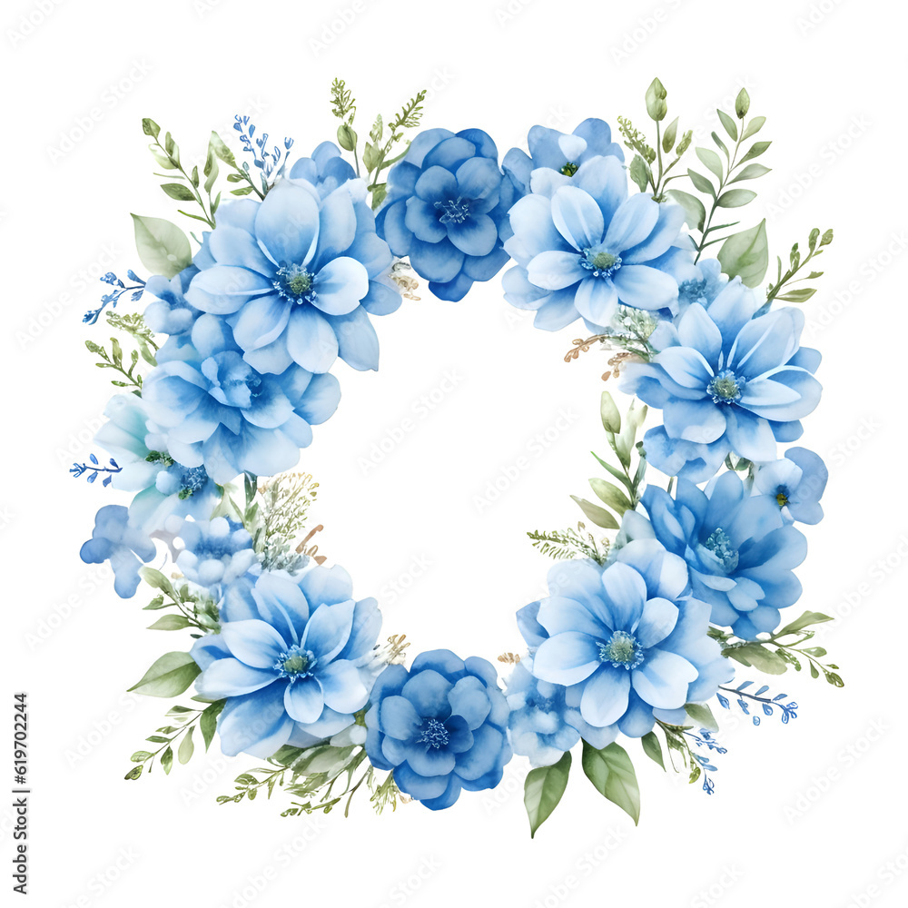 Fototapeta premium flowers frame