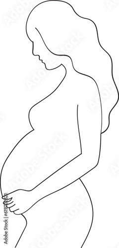 Pregnant Outline