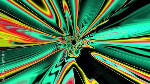 Psychedelic Colors Tunnel