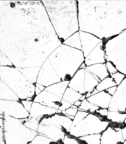 crack broken glass texture photo