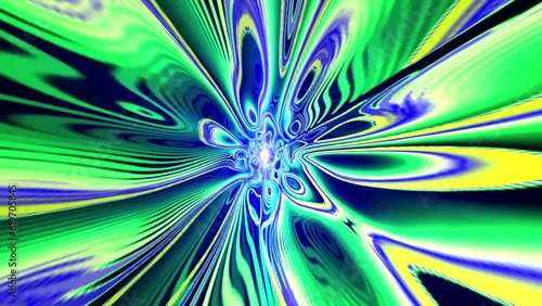 Psychedelic Colors Tunnel