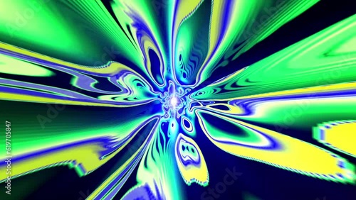 Psychedelic Colors Tunnel