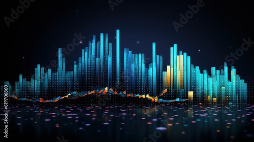 Big Data Visualization, Futuristic Visual Information Complexity, Data Vortex Streaming. Generative Ai