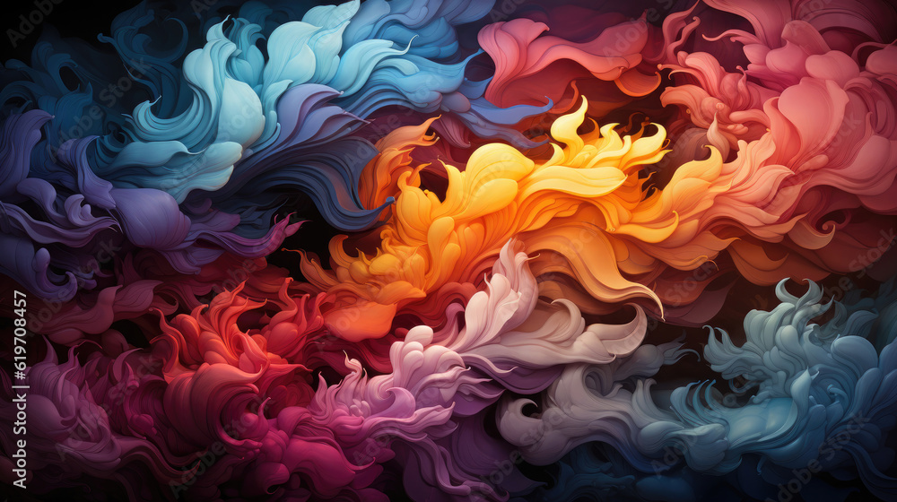 Colorfull Wave Background, HD, Background Wallpaper, Desktop Wallpaper