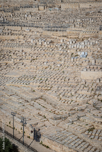 Graves in Mount of Olives, Jerusalem, Israel
