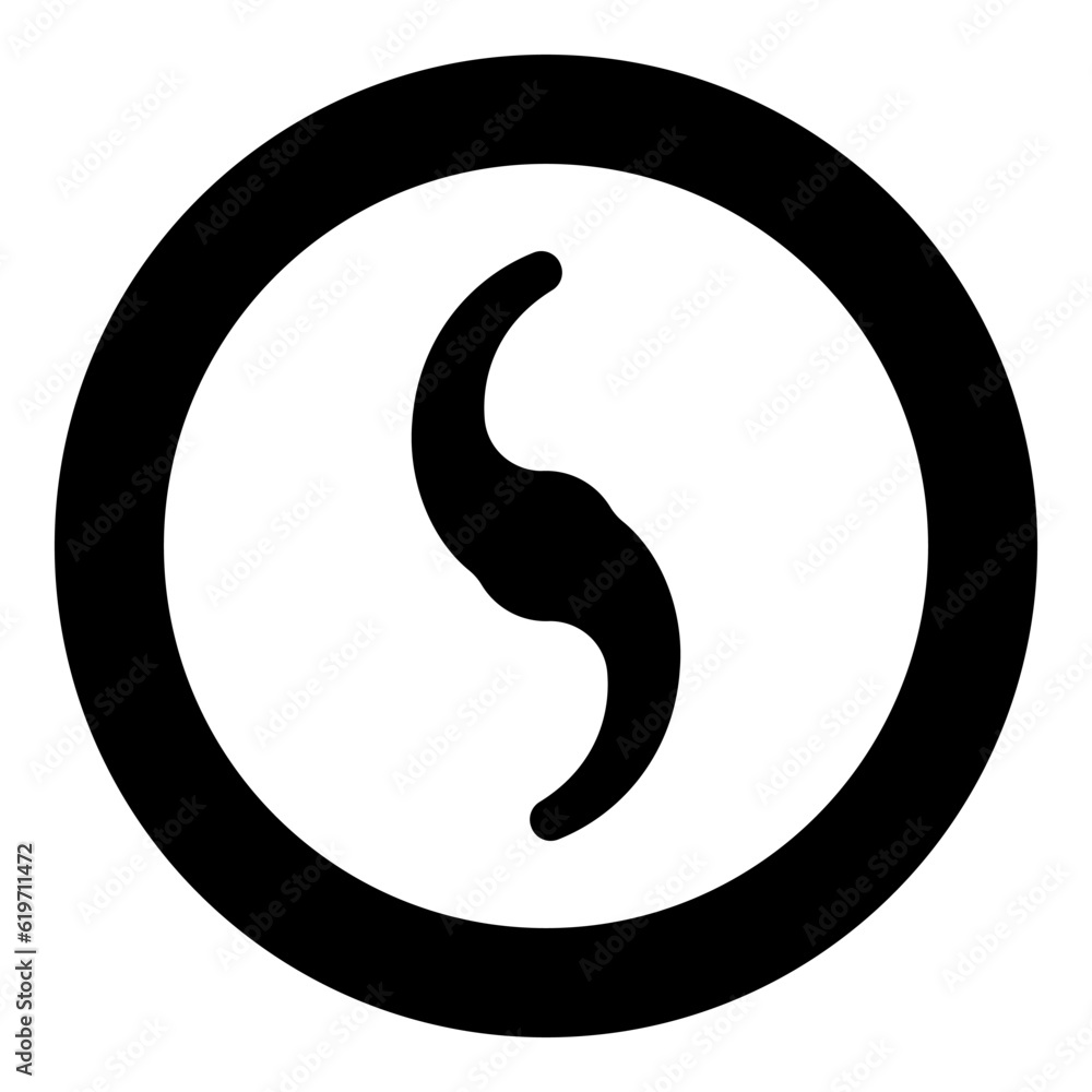 Blender blade grinder food rotating knife icon in circle round black color vector illustration image solid outline style Blender blade grinder food rotating knife icon in circle round black color vector illustration image solid outline style