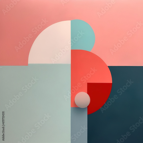 Modern abstract shape