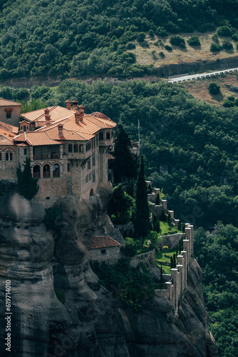 rock formation monastery country