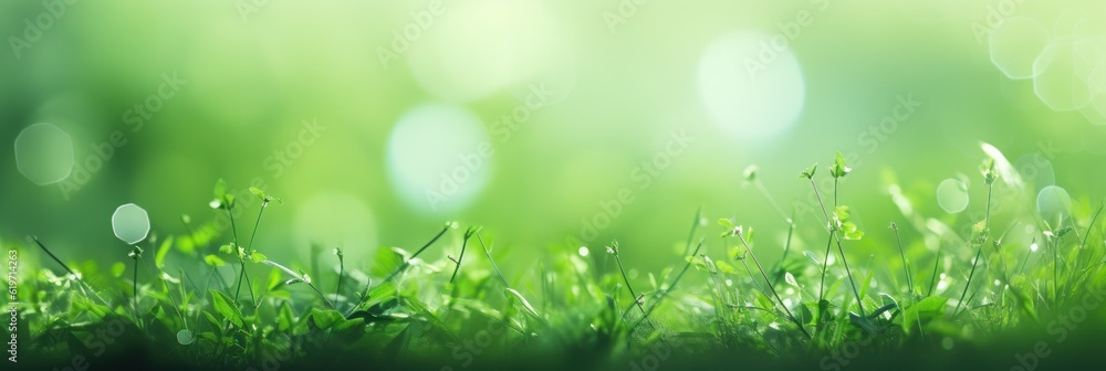Green Nature on Blur backgroud, Beautiful Nature as Spring Wallpaper. Generative Ai Green Nature on Blur backgroud, Beautiful Nature as Spring Wallpaper. Generative Ai