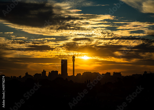 Johannesburg Cloudy Sunset