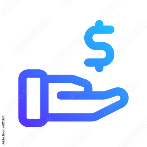 commission gradient icon