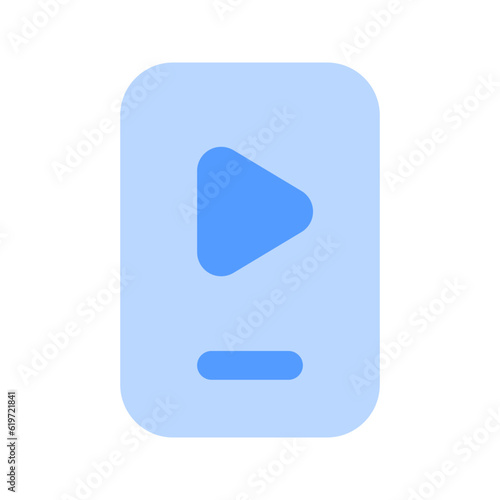 video marketing duotone icon