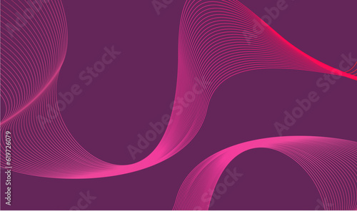 Abstract Pink background with wave, Pink banner, pink background, pink background with hearts