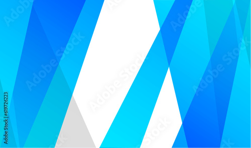 Abstract banner design with blue geometric background. Blue banner background
