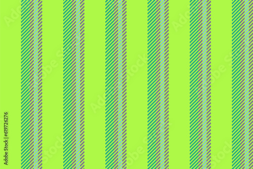 Vector fabric pattern of texture seamless background with a vertical lines stripe textile.
