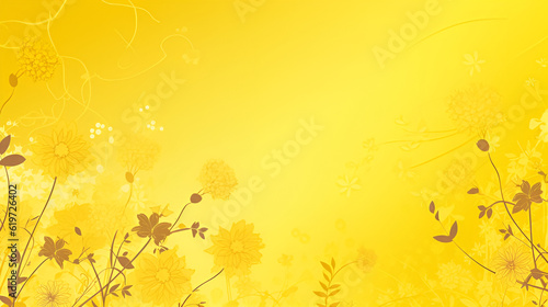 Yellow Flowers Wallpaper images | Generative AI