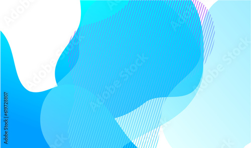 Abstract blue wave background, Blue banner
