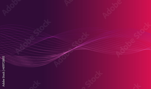 Abstract Pink background with wave, Pink banner, pink background, pink background with hearts