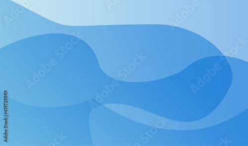 Blue banner background
