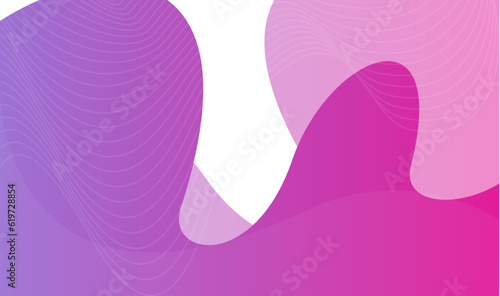 Abstract Pink background with wave, Pink banner, pink background