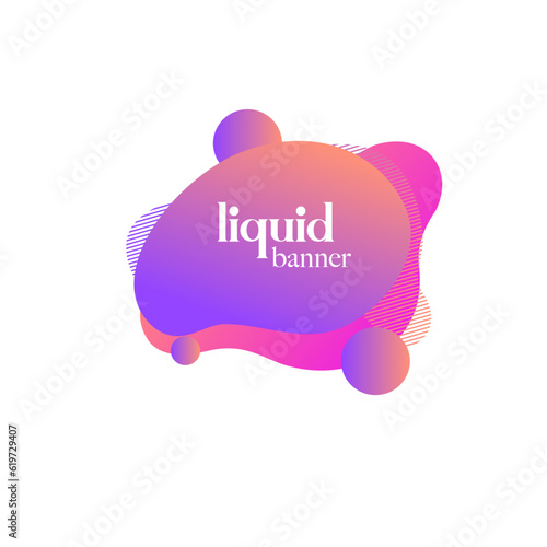 Liquid banner