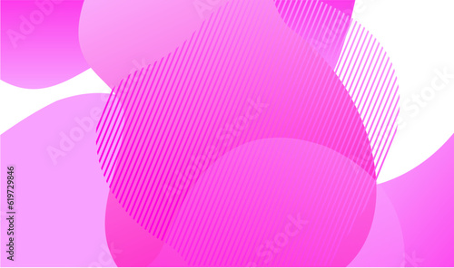 Pink background with ribbon, Pink banner