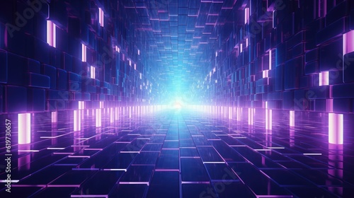 Digital futuristic background