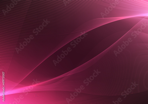 abstract line curve wave design illustration background