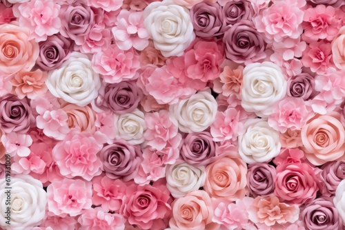 Roses background