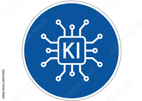 Gebotsschild KI