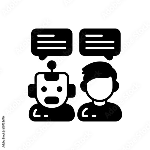 Natural Language Processing icon in vector. Illustration