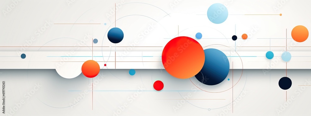 abstract background design with colorful circles abstract background design with colorful circles