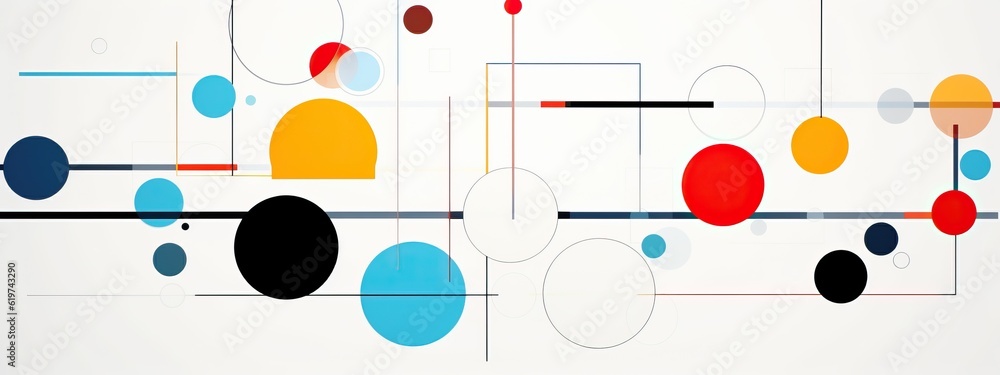 abstract background design with colorful circles abstract background design with colorful circles