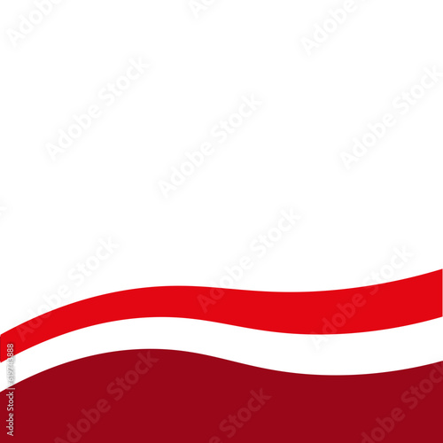 Free Download Indonesian Flag Border - GFXLoad