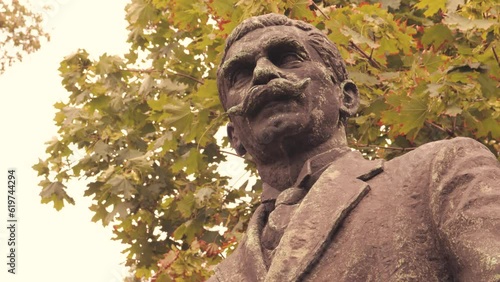 This is a monument near the grave of the patriarch of Bulgarian literature - Ivan Vazov.