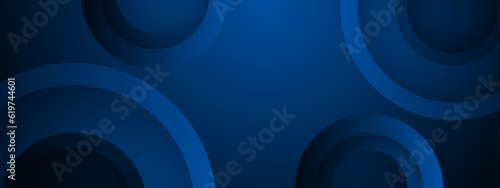 Blue abstract on dark background