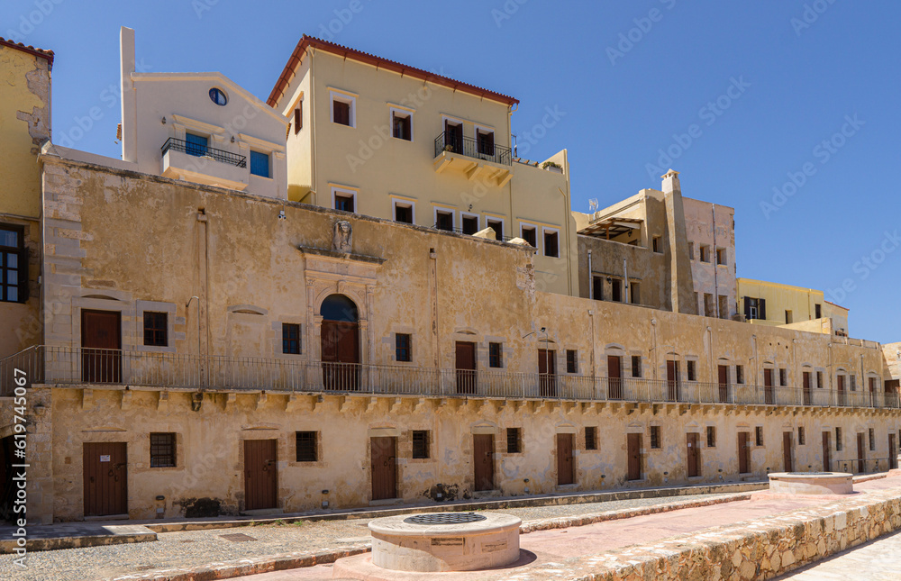 Former fortress which is now a Maritime Museum of Crete. Chania, Greece.