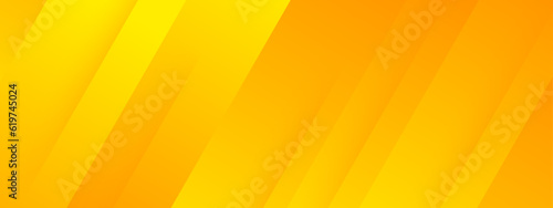 Abstract yellow square shape with futuristic concept background