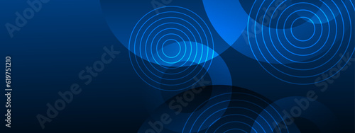Blue line with white architecture futuristic background minimal concept vector illustration subtle design.