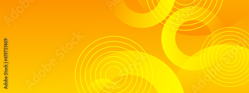 Yellow line with white architecture futuristic background minimal concept vector illustration subtle design.