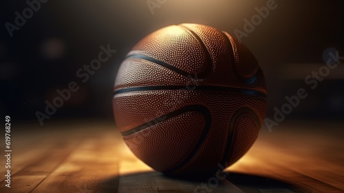 Basketball. Generative AI © Soulmate