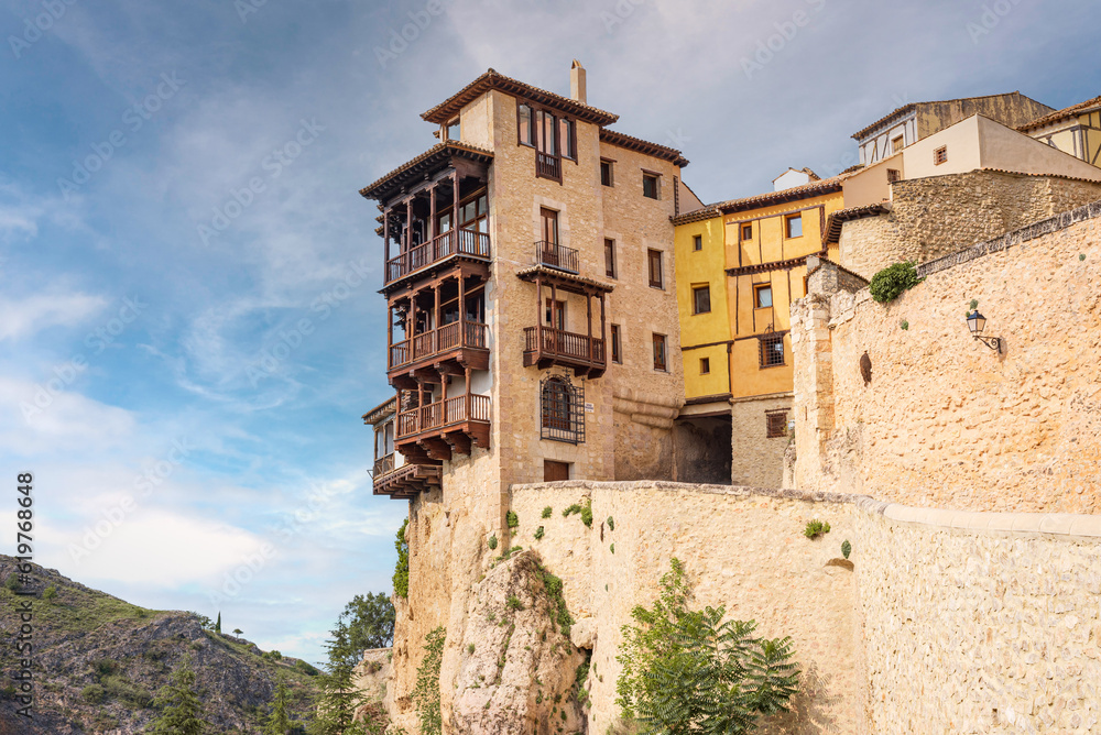 Casas colgadas - hanging houses in Cuenca, Castilla-La Mancha, Spain
